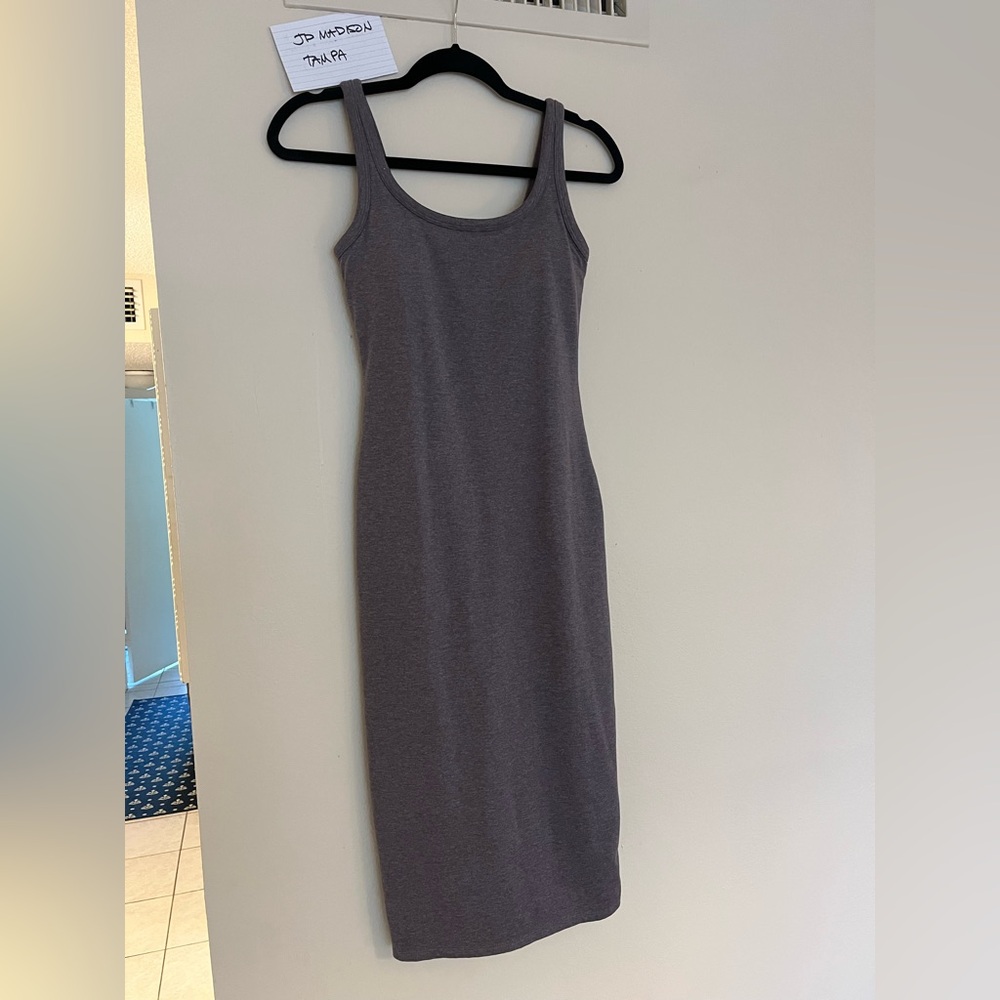 Vuori Halo Essential Dress, Purple Sawyer Heather XS - Picture 2 of 4